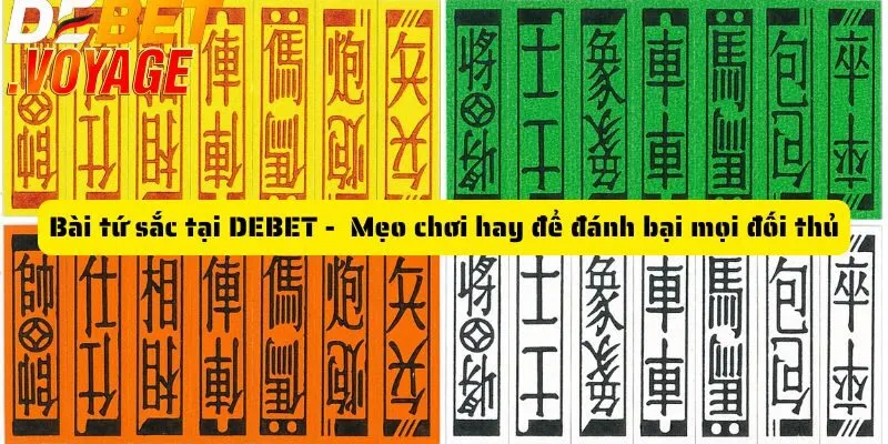 Bài tứ sắc tại DEBET -  Mẹo chơi hay để đánh bại mọi đối thủ 9 Bài tứ sắc tại DEBET - Mẹo chơi hay để đánh bại mọi đối thủ