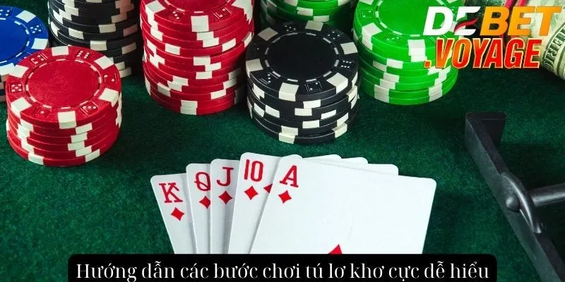 Chơi tú lơ khơ đỉnh cao tại DEBET - Cơ hội rinh thưởng lớn  1 Hướng dẫn các bước chơi tú lơ khơ cực dễ hiểu
