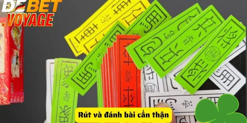 Bài tứ sắc tại DEBET -  Mẹo chơi hay để đánh bại mọi đối thủ 3 Rút và đánh bài cẩn thận