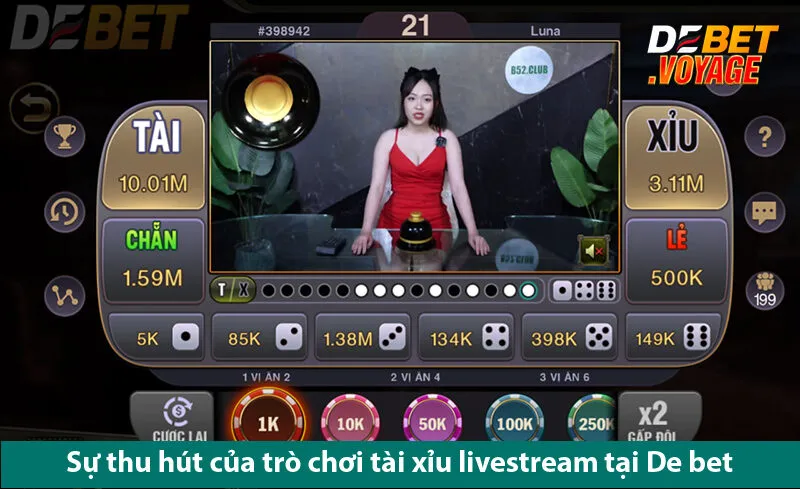 Chinh phục tài xỉu livestream với 3 bí kíp cược đỉnh cao trên De bet 7 Chinh phục tài xỉu livestream với 3 bí kíp cược đỉnh cao trên De bet